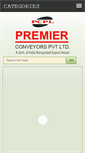 Mobile Screenshot of premierconveyors.com